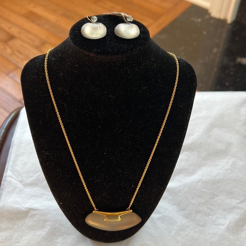 Alexis Bittar Necklace & Earrings Set